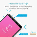 Pellicola in vetro temperato per Galaxy J8 2018 0,26 mm 50 pezzi