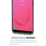 Pellicola in vetro temperato per Galaxy J8 2018 0,26 mm 50 pezzi