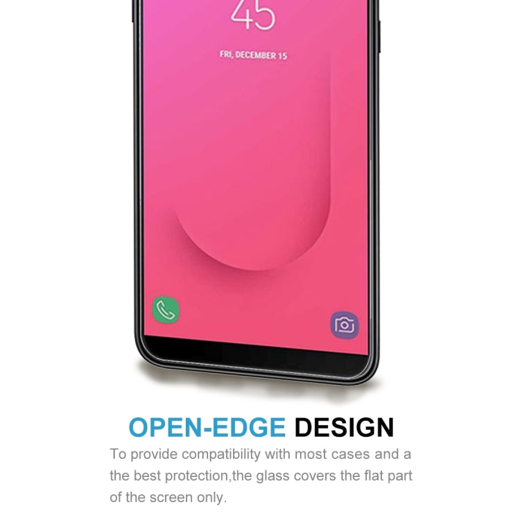 Pellicola in vetro temperato per Galaxy J8 2018 0,26 mm 50 pezzi