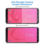 Pellicola in vetro temperato per Galaxy J8 2018 0,26 mm 50 pezzi