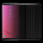 Pellicola in vetro temperato per Galaxy J8 (2018) 100 pezzi