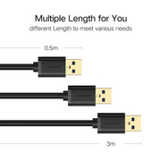 Ugreen Cavo di prolunga per trasmissione super veloce USB 3.0 da maschio a femmina da 1,5 m, Length: 1.5m