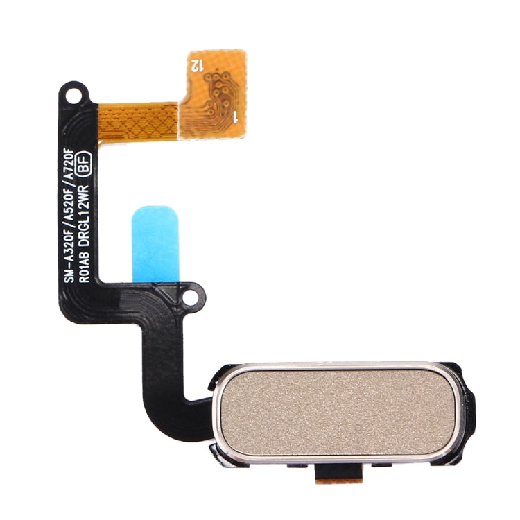 Home Button Flex Cable with Fingerprint Identification for Galaxy A3 (2017) / A320 & A5 (2017) / A520 & A7 (2017) / A720, For Samsung Galaxyr A7 (2017), For A7 (2017), For A7 (2017)