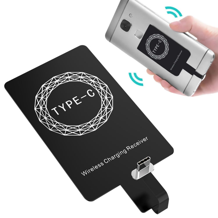 Ricevitore ricarica wireless Qi 5V 800mA USB-C per smartphone