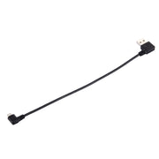 Cavo di ricarica dati con angolo maschio USB 2.0 da sinistra a sinistra da 20 cm, The plug is on the same side