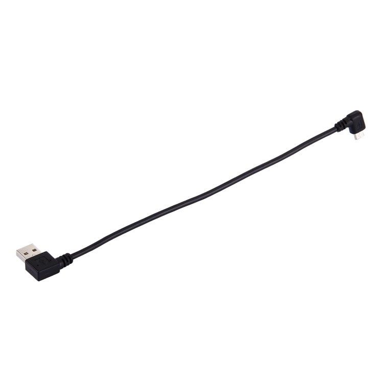 Cavo dati USB 2.0 Micro USB gomito destro 20 cm