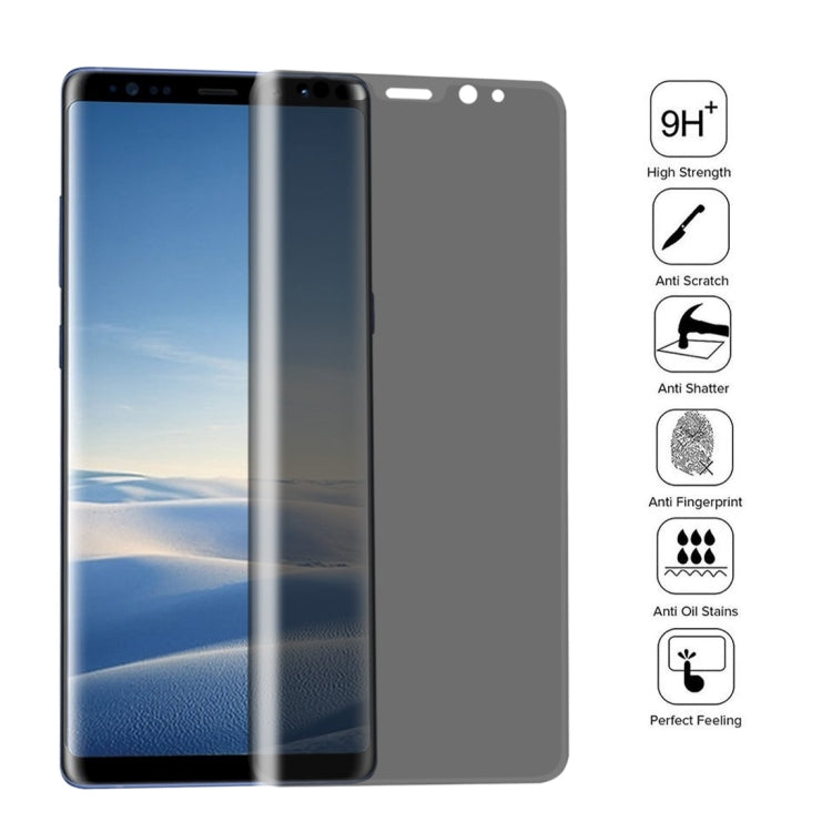 Pellicola vetro temperato privacy per Samsung Note 8