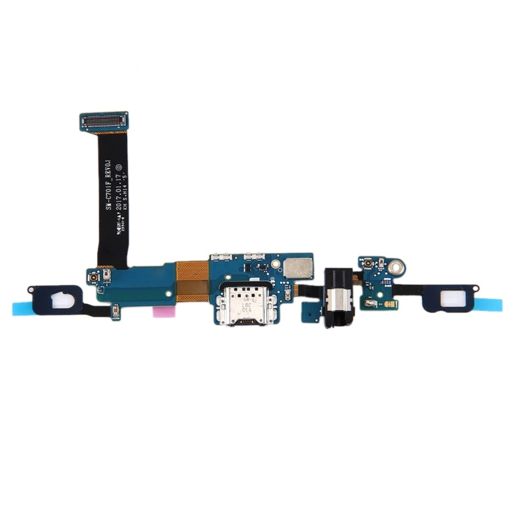 Per Galaxy C7 Pro / C701F Porta di ricarica + pulsante Home + cavo flessibile per jack per auricolari, Galaxy C7 Pro / C701F