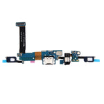 Per Galaxy C7 Pro / C701F Porta di ricarica + pulsante Home + cavo flessibile per jack per auricolari, Galaxy C7 Pro / C701F