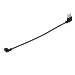 Cavo dati USB 2.0 Micro USB gomito sinistro 20 cm