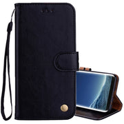 Custodia portafoglio in pelle per Samsung Galaxy S8+