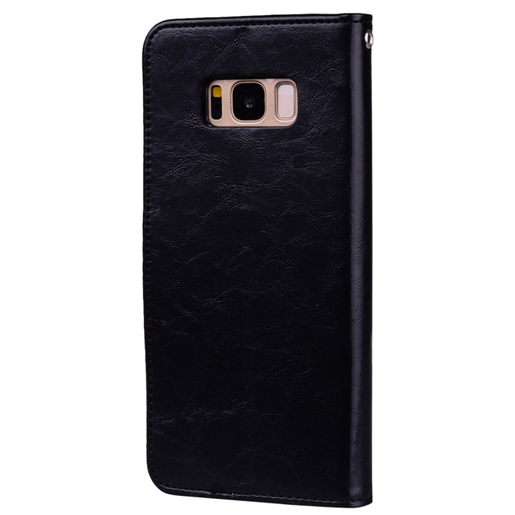 Custodia portafoglio in pelle per Samsung Galaxy S8+