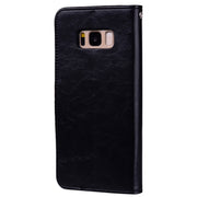 Custodia portafoglio in pelle per Samsung Galaxy S8+