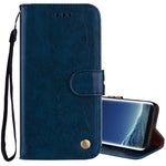 Custodia portafoglio in pelle per Samsung Galaxy S8+