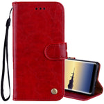 Custodia portafoglio in pelle per Samsung Galaxy Note 8