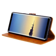 Custodia portafoglio in pelle per Samsung Galaxy Note 8