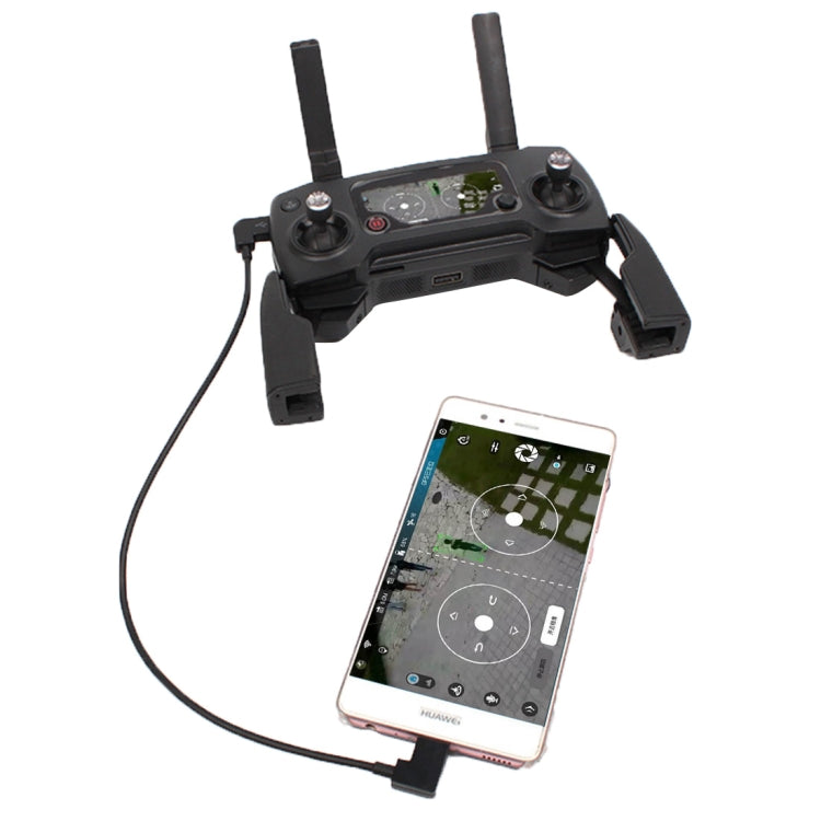 Cavo conversione Micro USB a USB-C 30 cm per DJI Mavic Pro