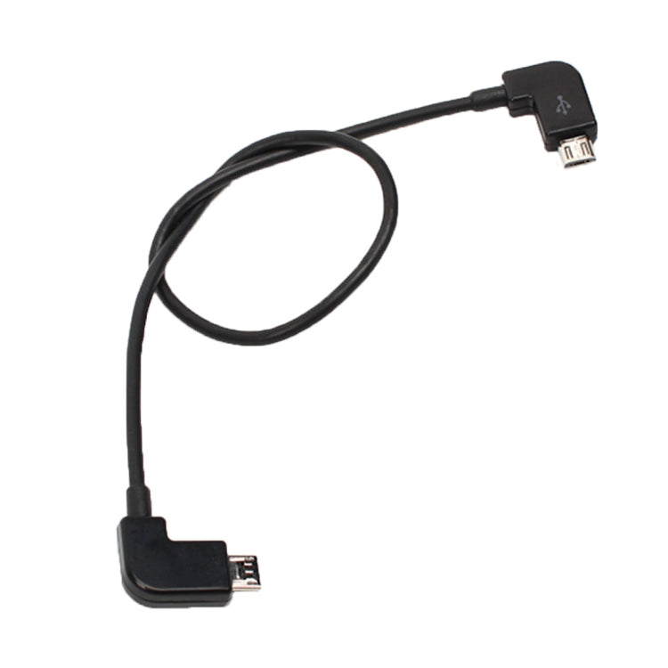 Connettore cavo dati di conversione da micro USB a micro USB da 30 cm per controller remoto DJI MAVIC PRO e SPARK, smartphone, tablet, Micro USB to Micro USB