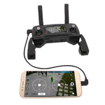 Connettore cavo dati di conversione da micro USB a micro USB da 30 cm per controller remoto DJI MAVIC PRO e SPARK, smartphone, tablet, Micro USB to Micro USB