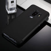 Custodia in pelle con supporto per Samsung Galaxy S9+