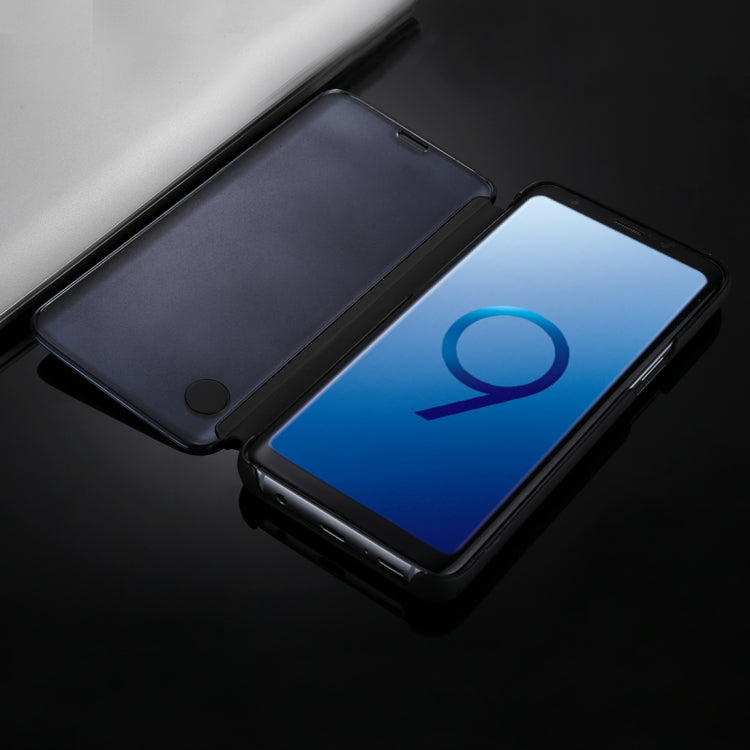 Custodia in pelle con supporto per Samsung Galaxy S9+