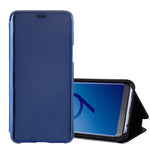 Custodia in pelle con supporto per Samsung Galaxy S9+