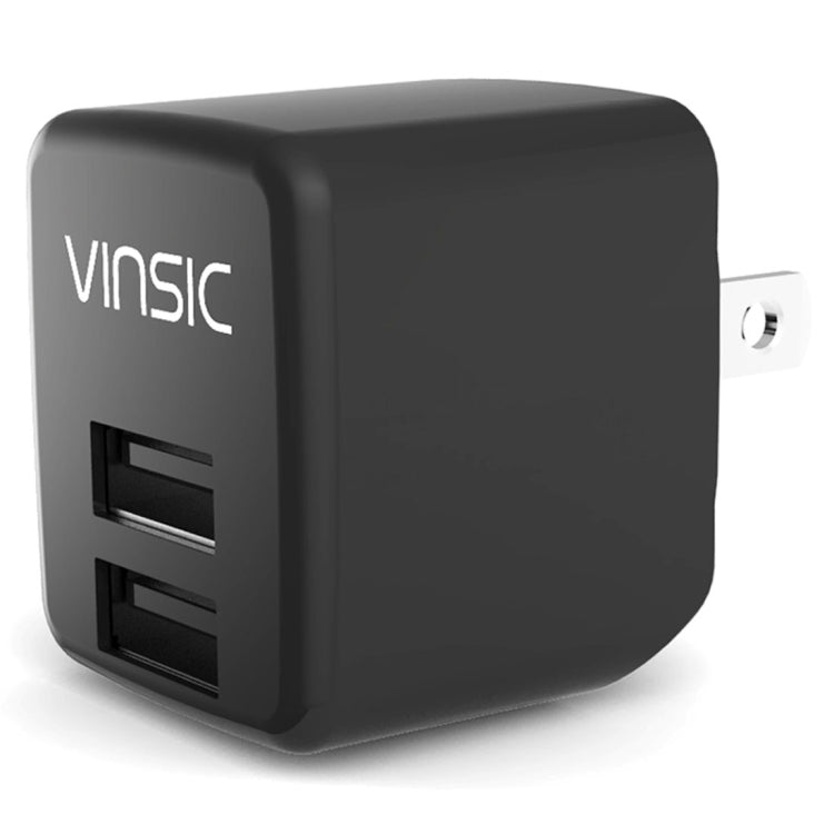 Adattatore caricabatterie USB doppio 12W 5V 2.4A
