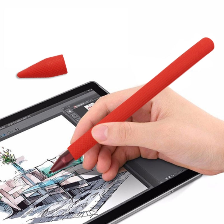 Custodia protettiva in gel di silice con penna stilo per Microsoft Surface Pro 5/6