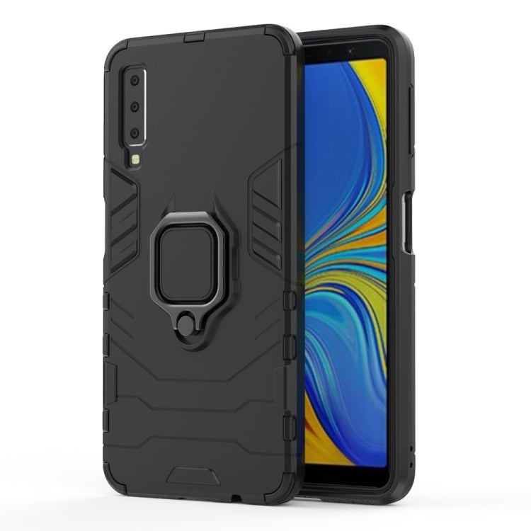 Custodia TPU antiurto con anello per Samsung Galaxy A70