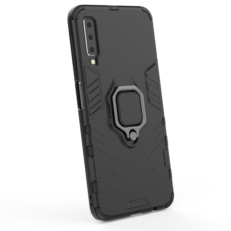 Custodia TPU antiurto per Samsung Galaxy A70 con anello