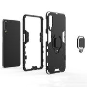 Custodia TPU antiurto con anello per Samsung Galaxy A70