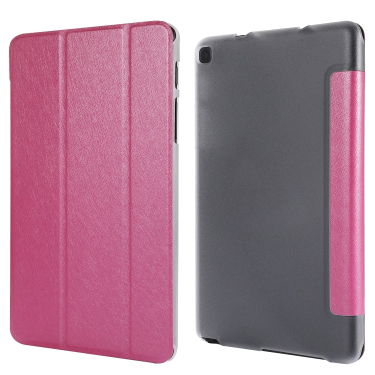 Custodia in pelle con supporto a tre pieghe per Galaxy Tab A 8.0