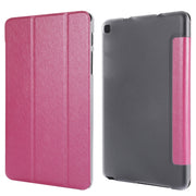 Custodia in pelle con supporto a tre pieghe per Galaxy Tab A 8.0