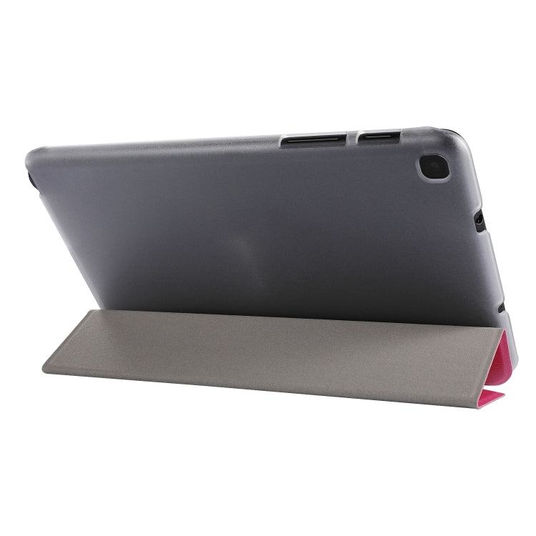 Custodia in pelle con supporto a tre pieghe per Galaxy Tab A 8.0