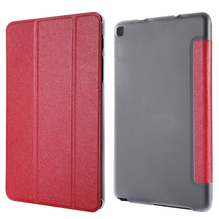 Custodia in pelle con supporto a tre pieghe per Galaxy Tab A 8.0