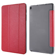 Custodia in pelle con supporto a tre pieghe per Galaxy Tab A 8.0