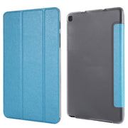 Custodia in pelle con supporto a tre pieghe per Galaxy Tab A 8.0