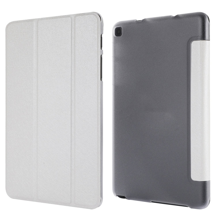 Custodia in pelle con supporto a tre pieghe per Galaxy Tab A 8.0