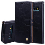 Custodia portafoglio in pelle per Galaxy S10 Plus