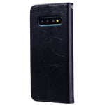 Custodia portafoglio in pelle per Galaxy S10 Plus