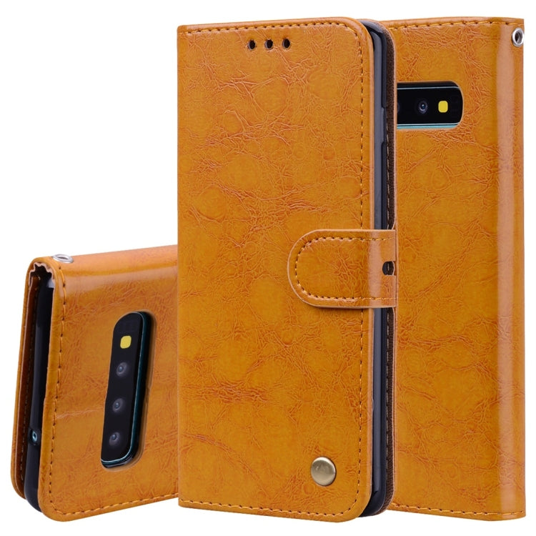 Custodia portafoglio in pelle per Galaxy S10 Plus