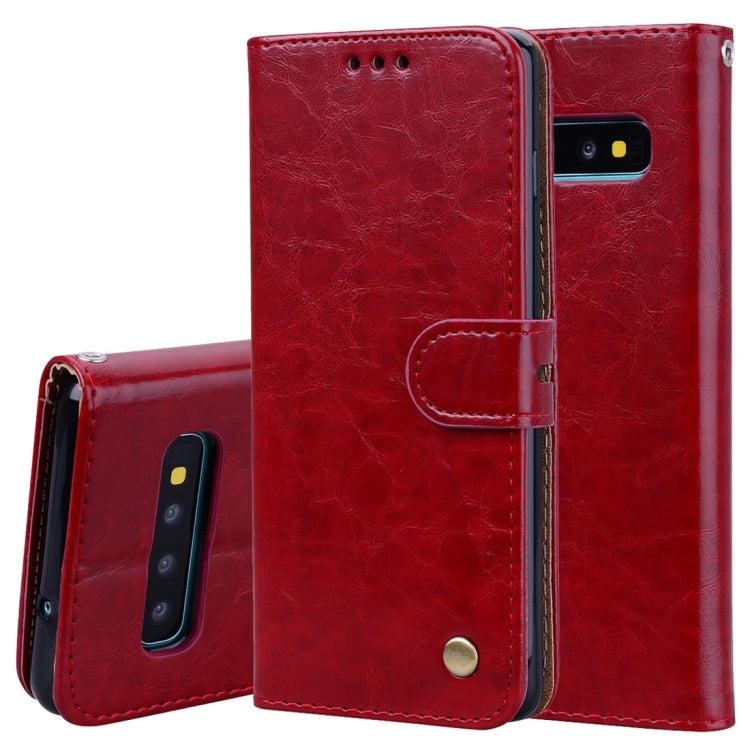 Custodia portafoglio in pelle per Samsung Galaxy S10