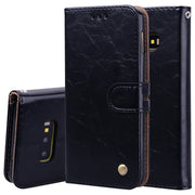 Custodia portafoglio in pelle per Galaxy S10e