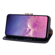 Custodia portafoglio in pelle per Galaxy S10e