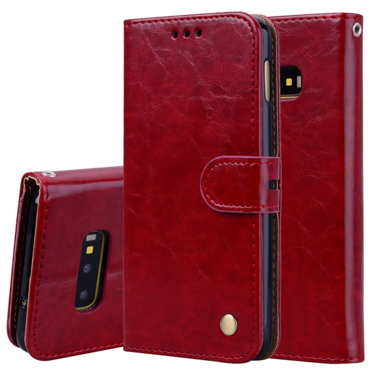 Custodia portafoglio in pelle per Galaxy S10e