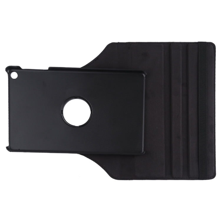 Custodia in pelle con rotazione orizzontale con trama litchi e rotazione di 360 gradi per Galaxy Tab A 10.1 (2019) T510 / T515, con supporto, For Galaxy Tab A 10.1 (2019) T510 / T515