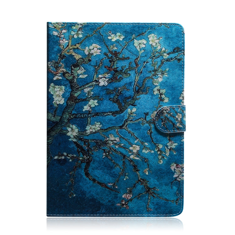 Custodia portafoglio in pelle con motivo fiore per Galaxy Tab A 8