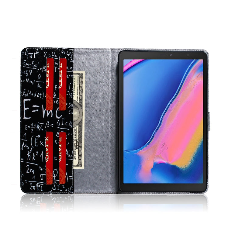 Custodia portafoglio in pelle per Galaxy Tab A 8 (2019)
