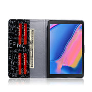 Custodia portafoglio in pelle per Galaxy Tab A 8 (2019)
