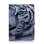 Custodia in pelle con motivo tigre per Galaxy Tab S5E